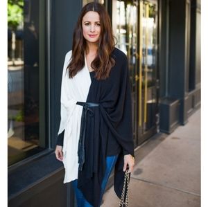 Donnie Charm×Rachel Zoe Block Wonder Cape